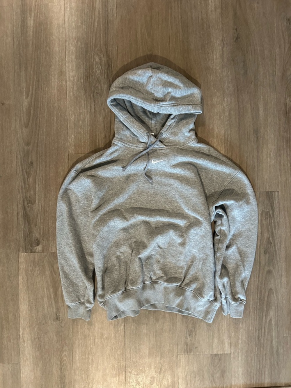 Nike Light Gray Men's Pullover Hoodie